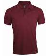 10571 Sol's Prime Poly/Cotton Piqué Polo Shirt Burgundy colour image